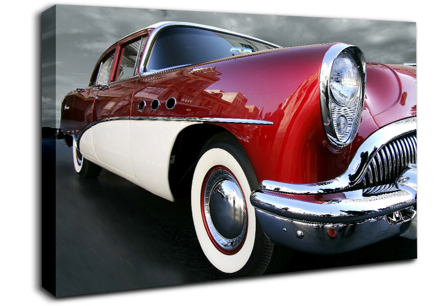 Vintage American Classic Canvas Wall Art