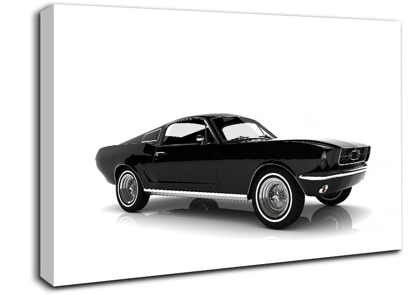 Mustang 10 Canvas Wall Art