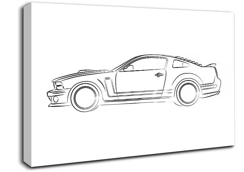 Ford Canvas Wall Art