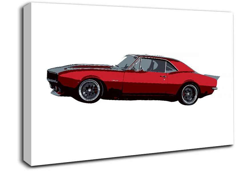 American Classic 1 Canvas Wall Art