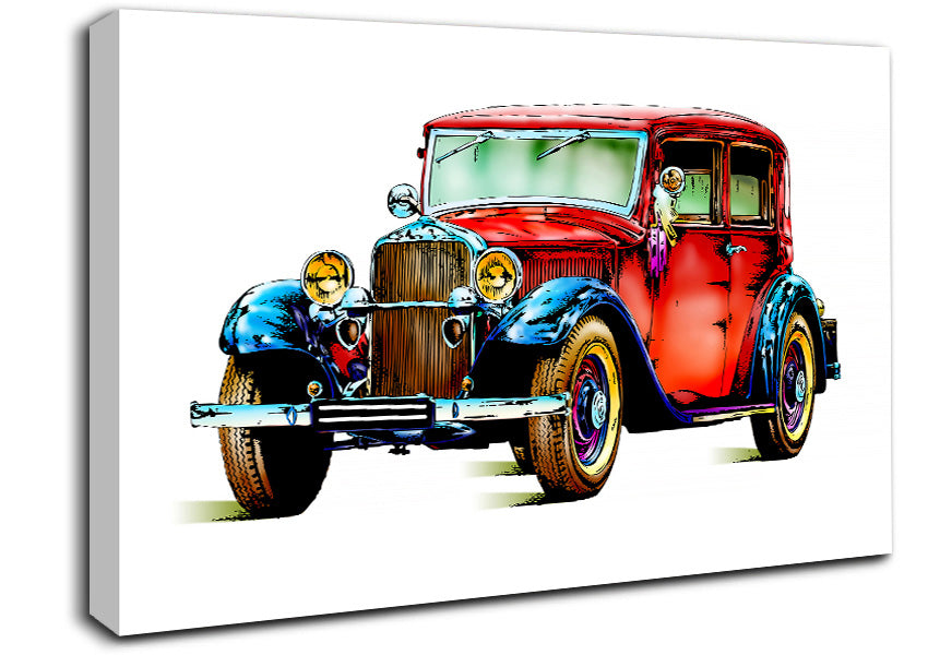 British Classic 4 Canvas Wall Art