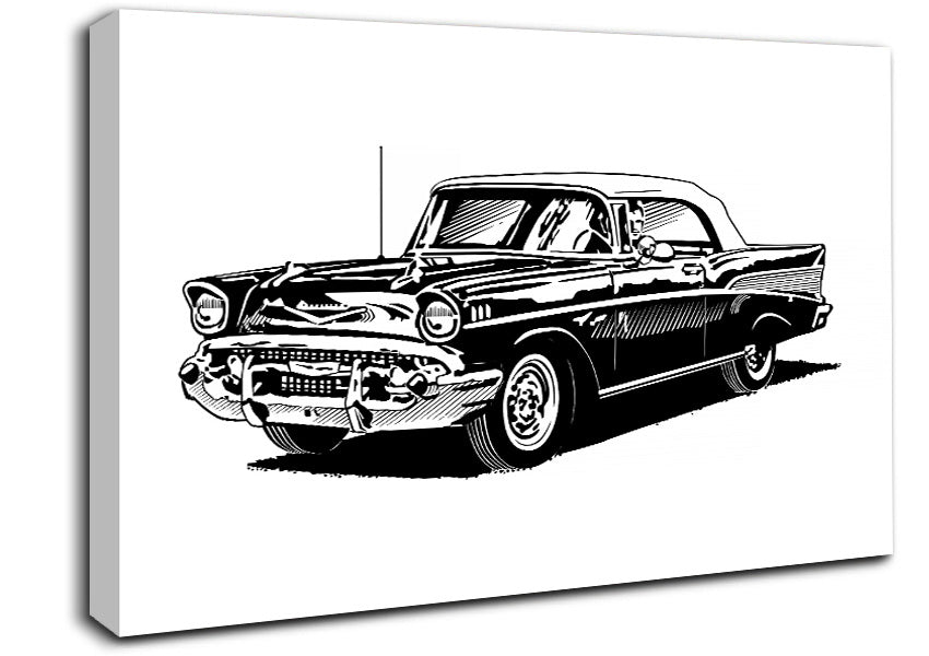 American Classic 3 Canvas Wall Art