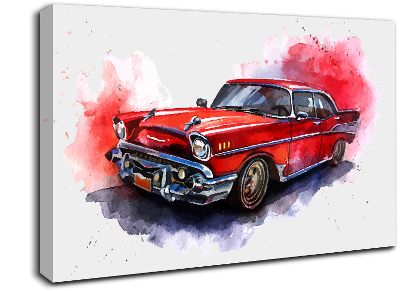 American Classic 7 Canvas Wall Art