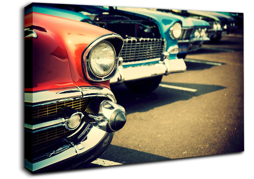 American Classic 17 Canvas Wall Art