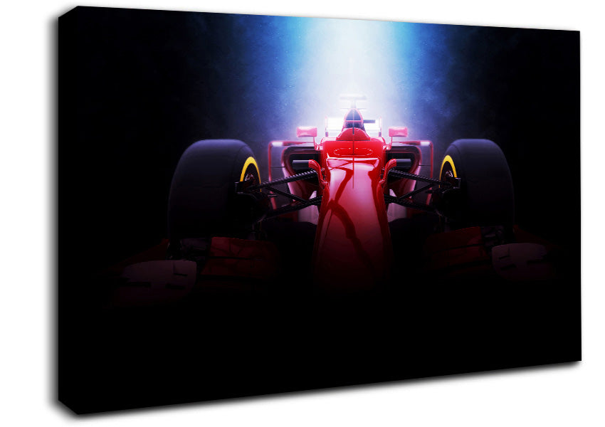 Track Day Canvas Wall Art