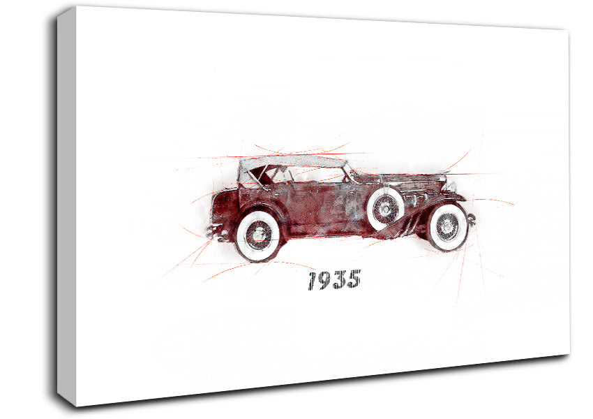 British Classic 12 Canvas Wall Art