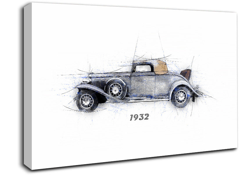 British Classic 10 Canvas Wall Art