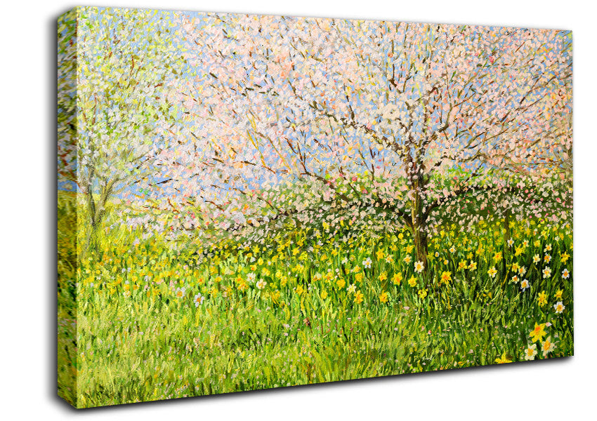 Spring Time Canvas Wall Art