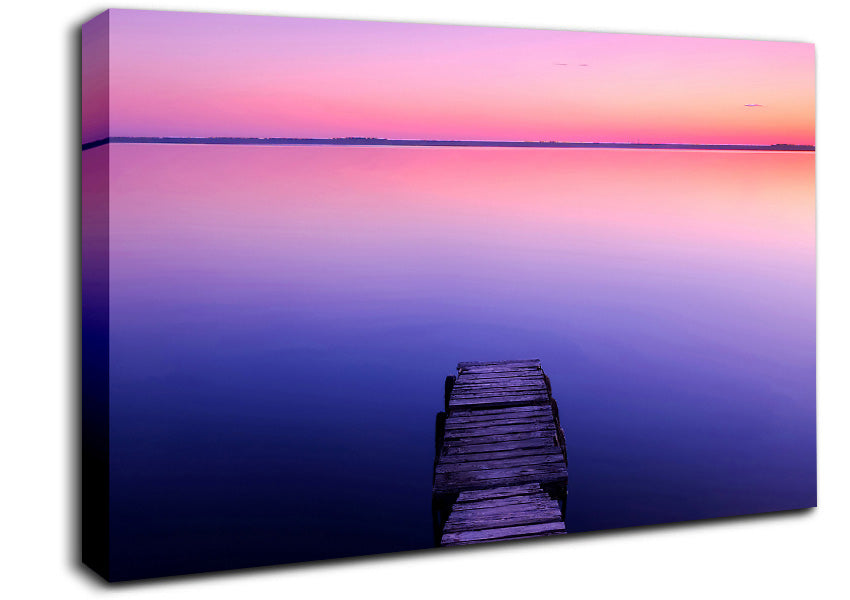 Stillness Of The Waters Canvas Wall Art