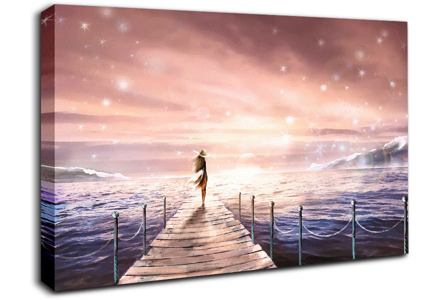 Dream Beauty Canvas Wall Art