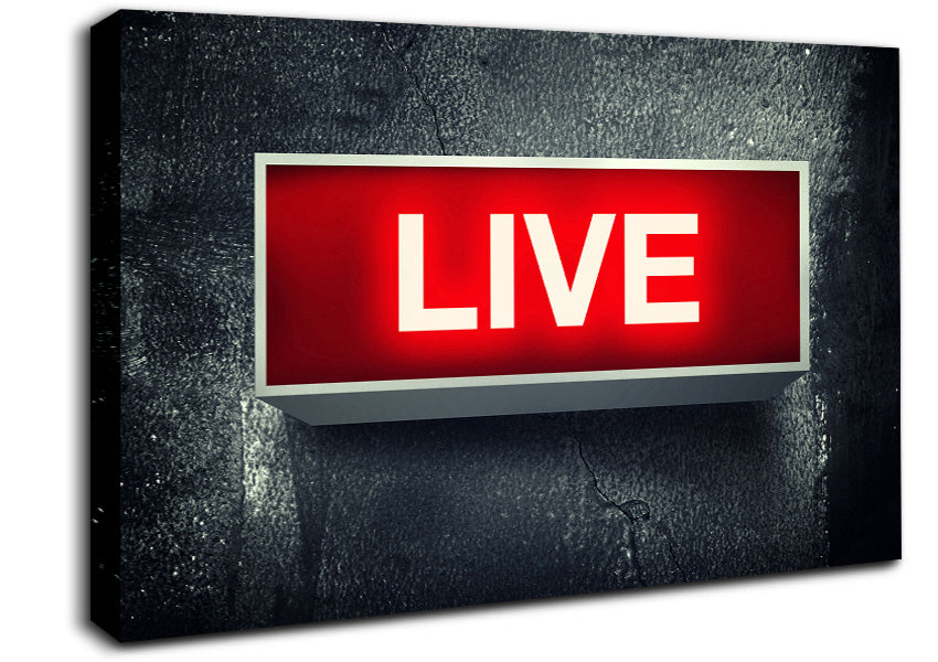 Live Canvas Wall Art
