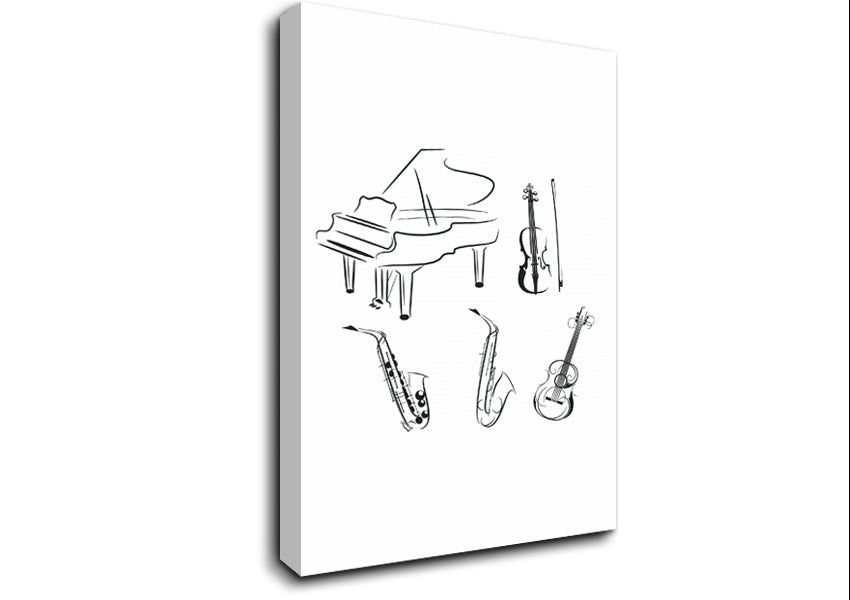 Instruments Ready Canvas Wall Art