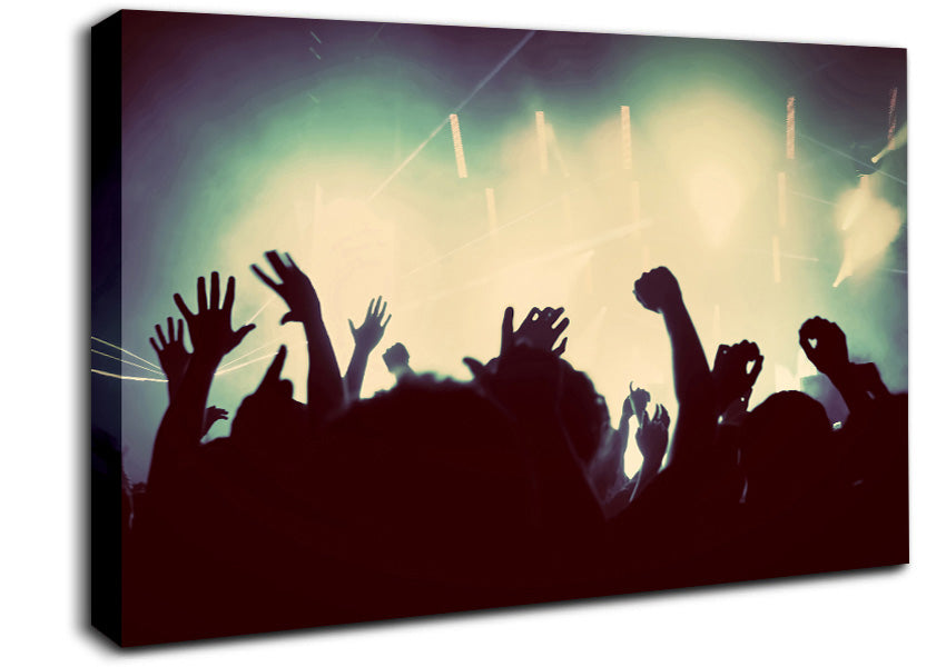 The Crowds Want More Canvas Wall Art