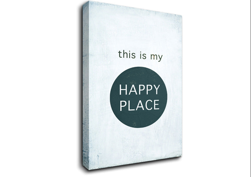 This Is My Happy Place Canvas Wall Art