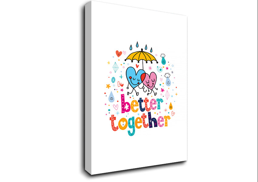 Better Together Canvas Wall Art