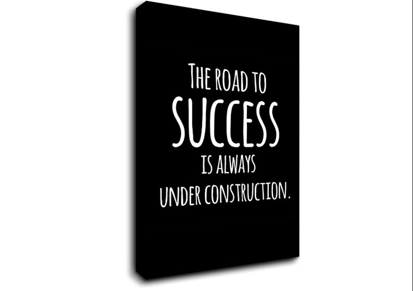 The Road To Success Canvas Wall Art