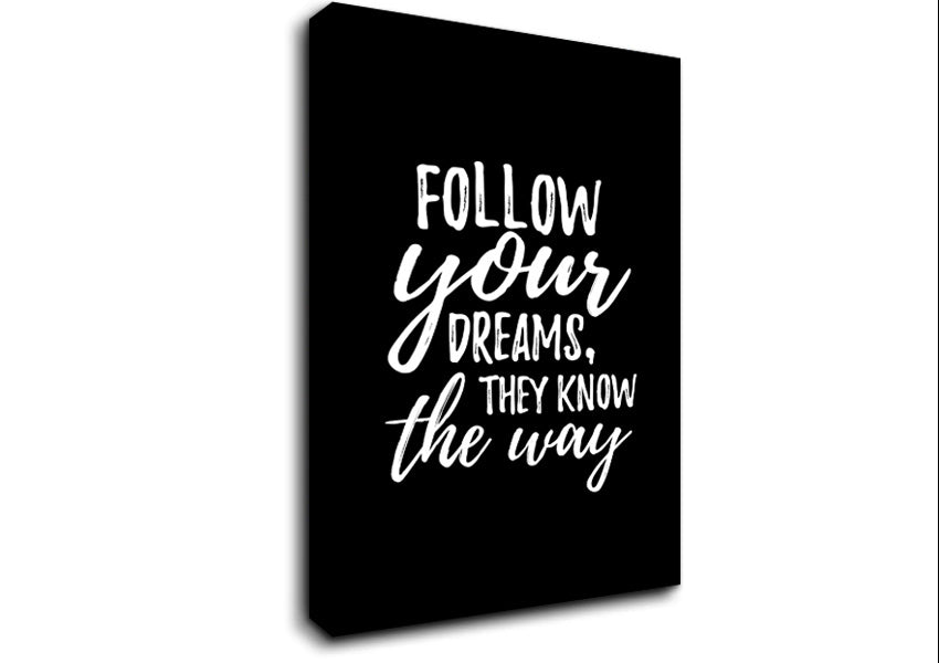 Follow Your Dreams 2 Canvas Wall Art