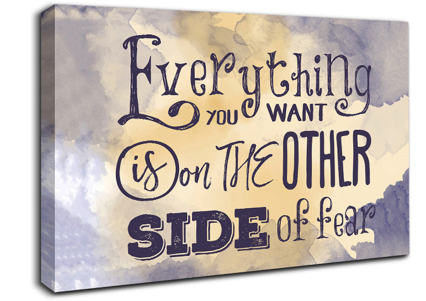 Everything You Want 2 Canvas Wall Art