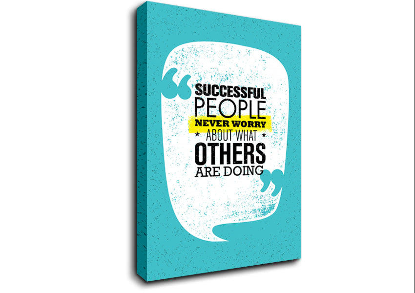 Successful People Canvas Wall Art