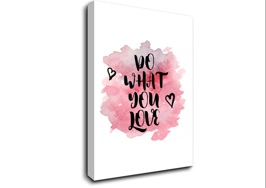 Do What You Love 3 Canvas Wall Art