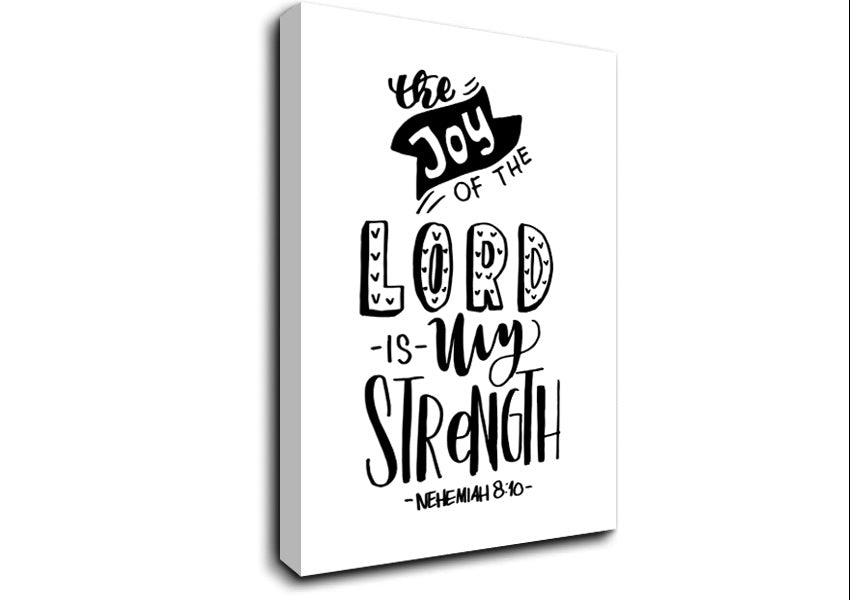 The Joy Of The Lord Canvas Wall Art