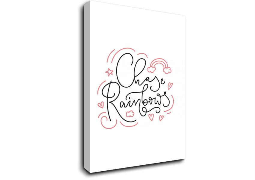 Chase Rainbows Canvas Wall Art