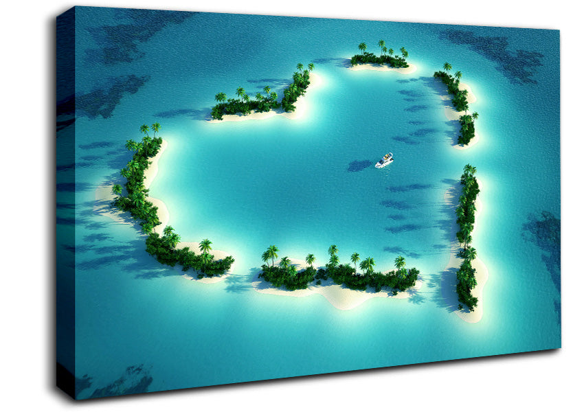 Honeymoon Bay Canvas Wall Art