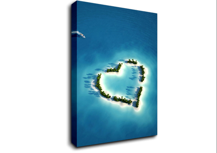 Love Island Canvas Wall Art