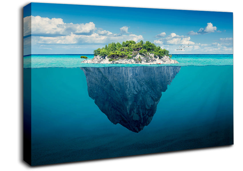 As Above So Below 1 Canvas Wall Art