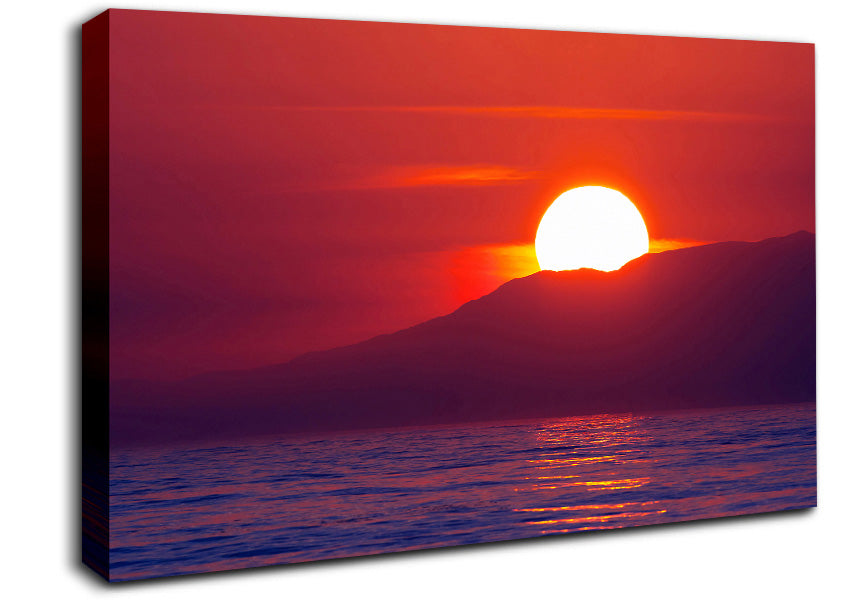 As The Sun Goes Down 1 Canvas Wall Art