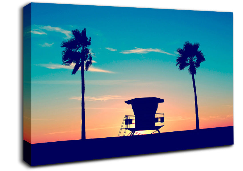 Baywatch Canvas Wall Art