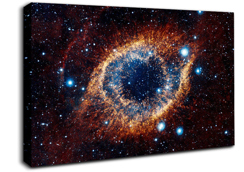 Helix Nebula Canvas Wall Art