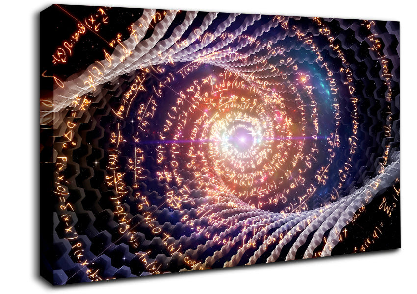 Fibonacci Sequence Canvas Wall Art