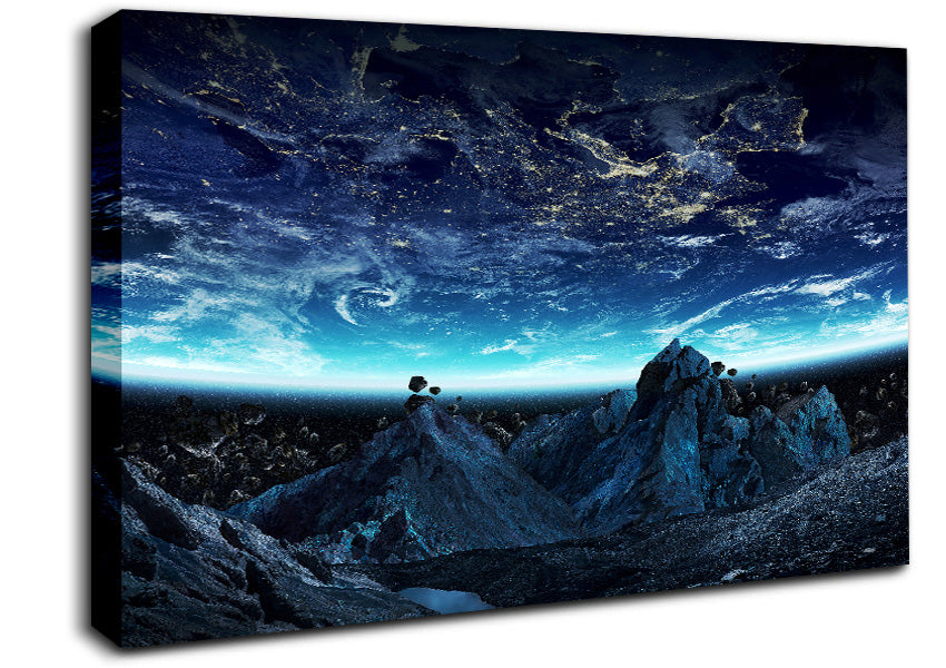 Gravitational Pull Of The Earth Canvas Wall Art