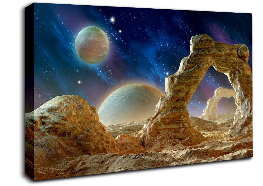 In Another World Canvas Wall Art