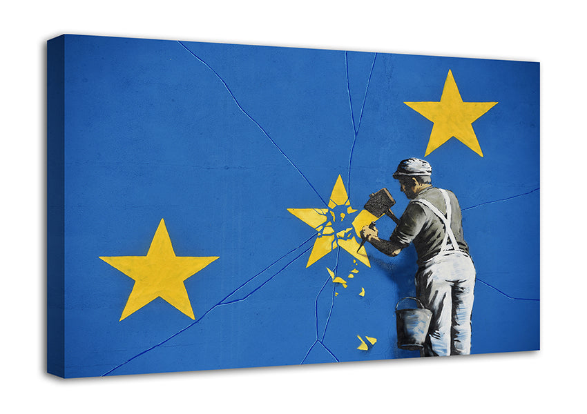 Euro Star Canvas Wall Art