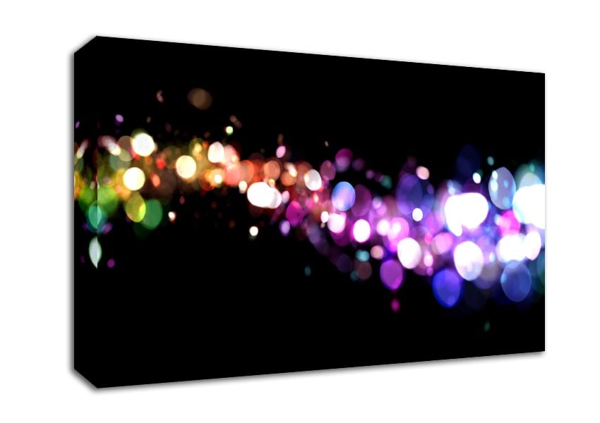 Light Diffusion colour Canvas Wall Art