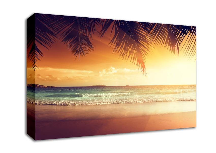 Dreamy sunny break Canvas Wall Art