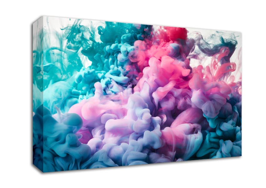 Clouds of colour Canvas Wall Art