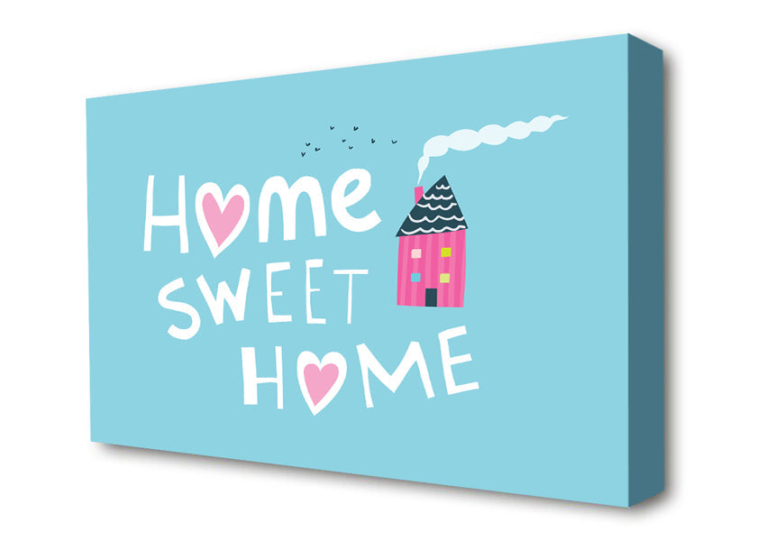 Home Sweet Home Cosy Canvas Wall Art