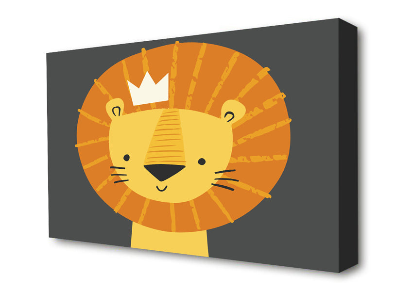 Little Lion Canvas Wall Art