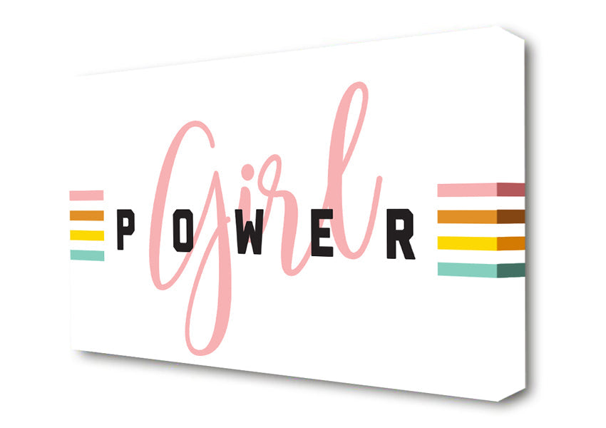 Girl Power Canvas Wall Art