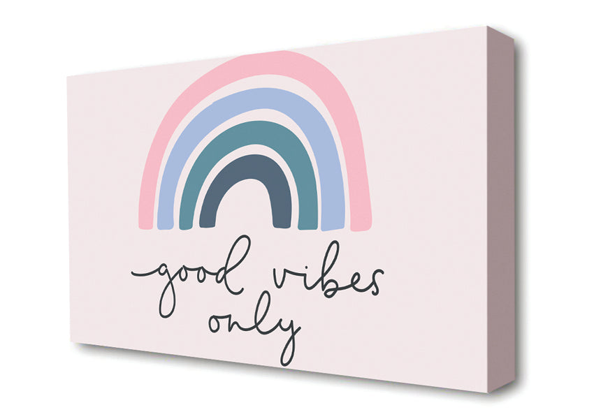 Good Vibes Only Canvas Wall Art
