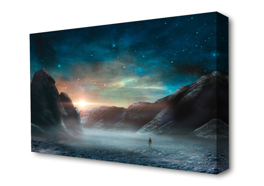 The Cloudy Universe Canvas Wall Art