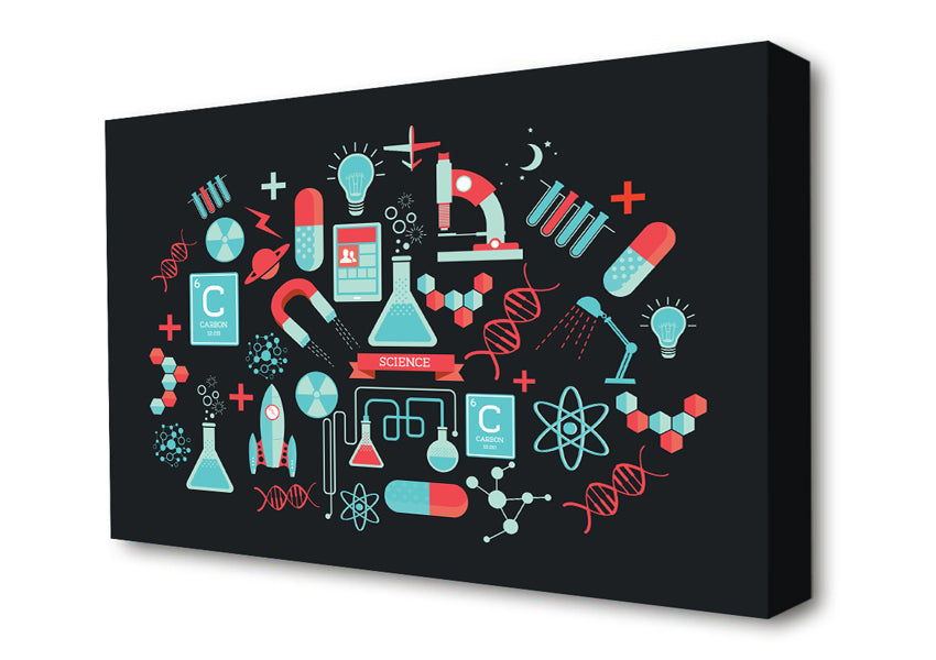 The Scientist Canvas Wall Art
