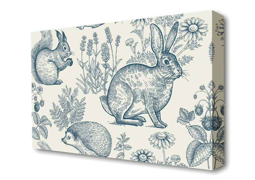 British Nature Canvas Wall Art