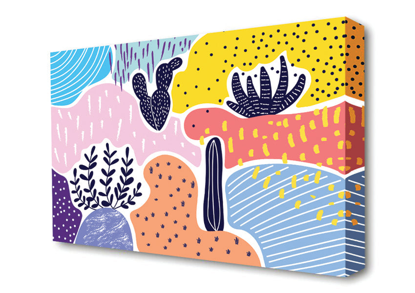 The Plants Of Modern Art Canvas Wall Art
