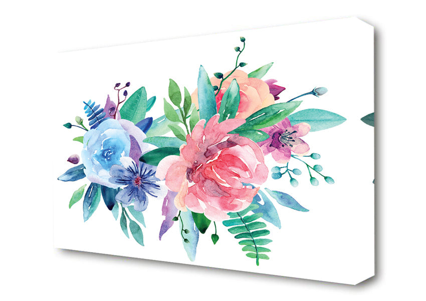 The Floral Patch Canvas Wall Art