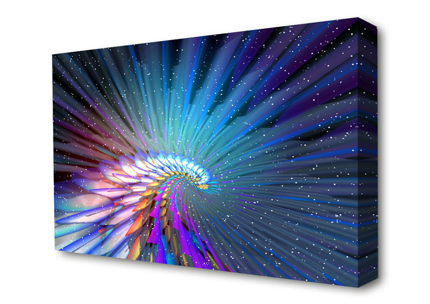 The Spiral Into The Void Canvas Wall Art