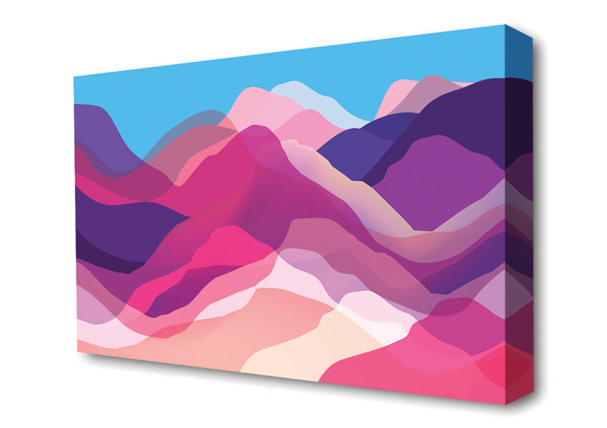 The Mountain Spectrum Canvas Wall Art